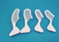 Поддоны для оттиска прикуса с задней стороны